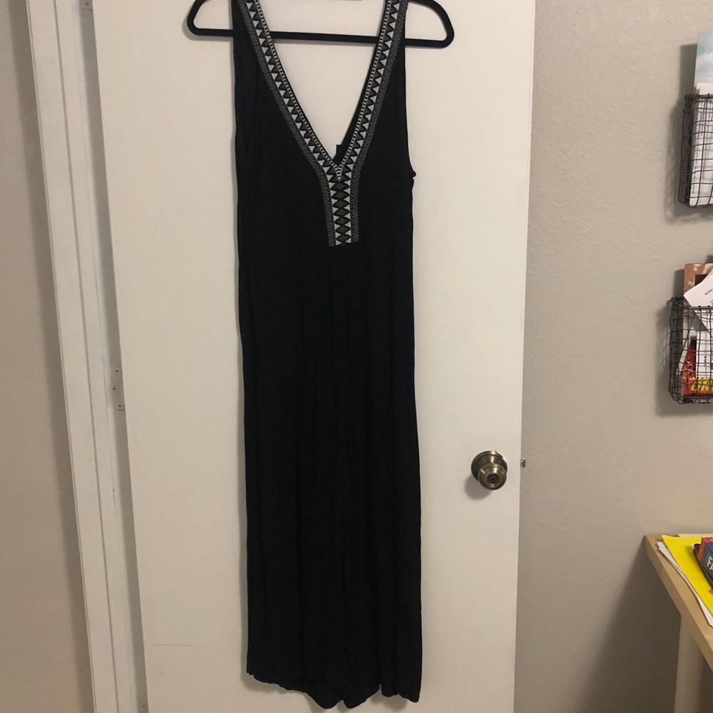 Jumpsuit bathing suit coverup